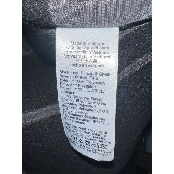 J.‎ Crew Scoopneck Vest In Drapey Crepe Black Size 20 Lightweight - Picture 6 of 10